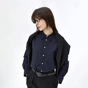 [최초가 79,000원]코튼 컴포트 셔츠_네이비