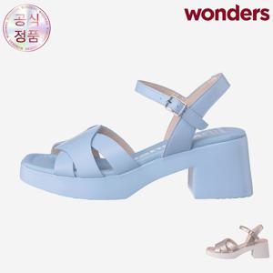 [한정수량 특별가][최초가 319000] 가죽 스트랩 힐 샌들 W233SE02
