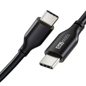 에이치플러스몰 UC-CB46 PD 100W 고속충전케이블 C타입 1.5M 충전기선 고속충전케이블