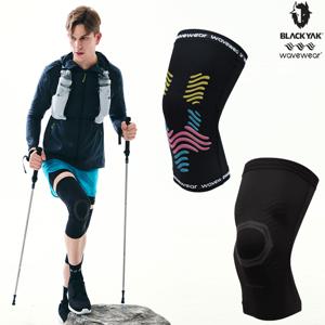 24SS 남녀 스포츠 테이핑 컴프레이션 테크 웨이브 무릎보호대PCS 2BYXXX4937 CJBON