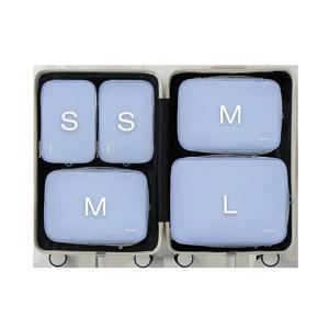[28인치] 여행 압축 파우치 세트 S+S+M+M+L 캐리어 정리백