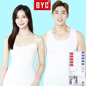 (20%쿠폰) BYC 런닝 세트 여름 쿨 인견 반팔 셔츠 순면 남자 남성 여자 여성 끈 나시 메리야스 빅사이즈
