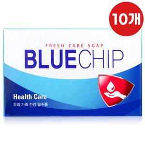 블루칩 항균비누 세수비누 100gX10개