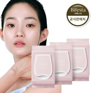 비페스타 미셀라 클렌징 티슈 세럼 모이스트 46매 3개