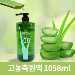 알로에원액100% 프리미엄 알로에베라 수딩젤 1058ml