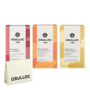 오설록 제주 티 3종 세트 60입 (유채+동백+영귤)