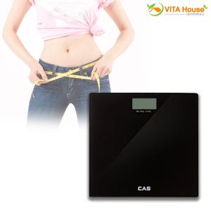 CAS 디지털 체중계 HE-70 블랙 슬림형 가정용 전자저울 V