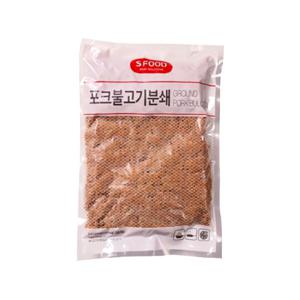 에쓰푸드 포크불고기 분쇄 1kg 아이스박스 무료포장
