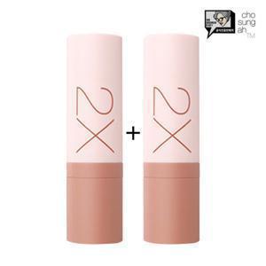 1+1 고밀착 조성아 TM 슈퍼핏 커버 스틱파운데이션 2X 12g  1호 라이트베이지