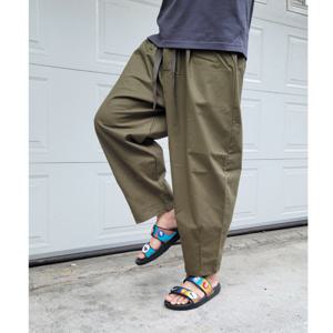 H Draw 투턱 벌룬 팬츠 3color 밴딩 와이드 데일리룩