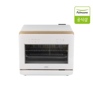 편백찜기+종이호일 증정)풀무원 스팀쿡 마스터 듀얼스팀 20L 대용량 에어프라이어 오븐 화이트 컬러