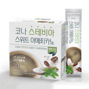 코나 스테비아 스위트 아메리카노 30T 무설탕 제로 라이트