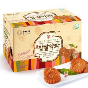 호정가 찹쌀약과세트 3KG (약 80입) / 대용량 전통과자세트