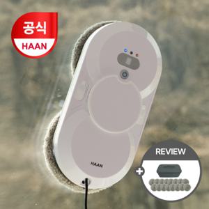 한경희 창문 로봇청소기 유리창 청소 베란다 창문닦이 이중창 외창 청소기 +포토리뷰 전용 교체용 걸레 증정