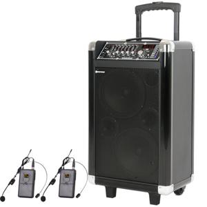 MSP-200USB 이동형앰프 헤드셋+헤드셋 200W 이퀄라이져 조정 야외 휴대용