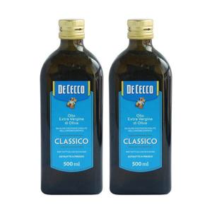 데체코 클래식 엑스트라 버진 올리브 오일 500ml x 2병세트