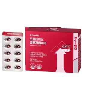 프롬바이오 코엔자임Q10 100캡슐x1박스/100일