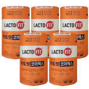 종근당건강 생유산균 락토핏 코어맥스 2g x 60포 5개 원산지:상세설명에 표시