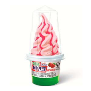 롯데 더블비얀코 딸기 185ml x 15개 아이스크림