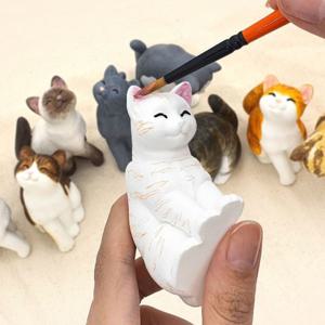 색칠하기 색칠공부 나만의 고양이 만들기 색칠놀이 학교 수업 교재 12개 세트