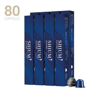 네스프레소 호환 캡슐커피 블랙허니 80캡슐 (4.8g x 80) 쉼커피 홈카페의 숨의 맛집 옥스옥스 입니다