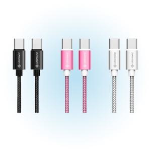 2M C to C 고속충전케이블 65W PD 타입C 스마트폰 충전기 데이터 전송 케이블 IY-CABLE05