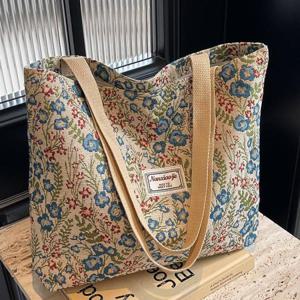 1+1 여성 토트백 캐주얼 대용량 데일리 캠퍼스 숄더백
