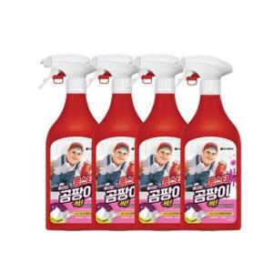 (10%적립)홈스타 맥스프레쉬 뿌리는 곰팡이 싹 곰팡이 제거제(락스함유) 500ml 4개