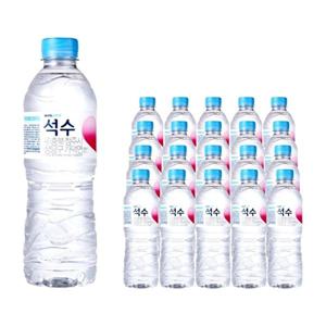 하이트진로 석수 500ml-20개 생수 물 500미리 먹는샘물 미네랄워터