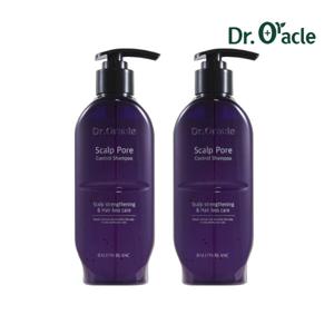 닥터오라클 스칼프 포어 컨트롤 샴푸 두피모공 타이트닝 380ml 2개