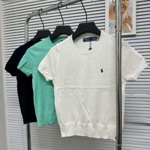폴 로 랄 프 로 렌 라운드 루즈핏 여름 반팔 여자 티셔츠 상의