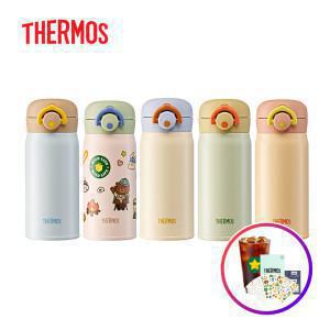25년신상 / 써모스 마이 디자인 보틀 원터치 타입 시즌3 350ml JNR-352K 커피쿠폰+스티커+세정제