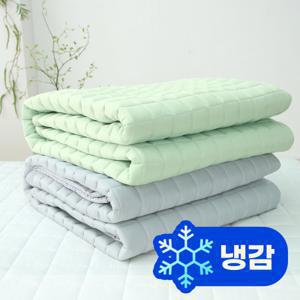 (오늘만특가) 국산 접촉냉감 누빔 냉감패드 듀라론 여름패드 침대패드/ 시어서커 피그먼트 순면 침대매트