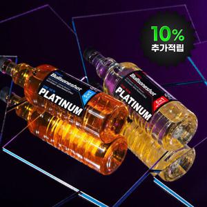 (1+1행사)(NEW)불스원샷 플래티넘 연료첨가제 5in1 500ML 2종택1(휘발유 경유)
