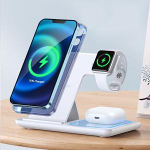 아이폰 3in1 고속 무선 충전기