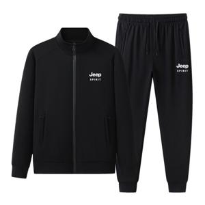 지프스피릿 JEEP SPIRIT 봄가을 츄리닝 세트 트레이닝복 남성용 스포츠 상하의 운동복 2312