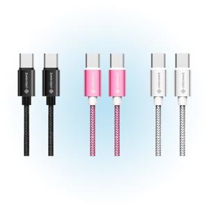 2M C to C 고속충전케이블 65W PD 타입C 스마트폰 충전기 데이터 전송 케이블 IY-CABLE05