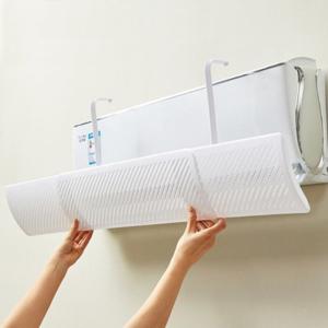 간편 무접착식 벽걸이 에어컨 바람막이 가림막
