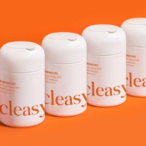 퓨어네이처 Cleasy 클리지 세정살균 청소용물티슈 180매입 3통 99% 살균 항균 저자극 세정티슈 청소티슈