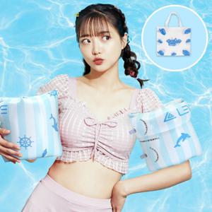 런웨이브 팔튜브+보관백 암링 물놀이튜브 암튜브 수영장 성인 어린이 감성튜브