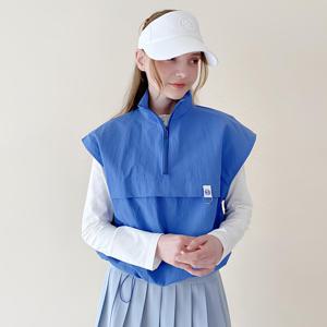 그레힙 여성 골프 바람막이 반집업 아노락 조끼 베스트