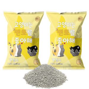 (최종가 12680원~ 벤토모래 14kg)캣필드 벤토나이트 고양이모래 무향 7kgx2개(1박스) 응고력 갓성비 19.5kg