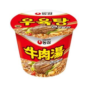 [농심] 우육탕 큰사발면 115g x 16개입