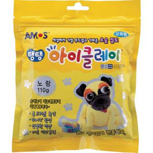 탱탱 아이클레이 파우치 노랑(110g)