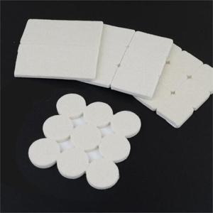 사각 12P 화이트 펠트 의자발 층간소음 소음방지패드