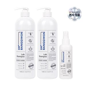 [닥터방기원] 랩 탈모샴푸 1000ml X 2개+랩 헤어토닉 150ml