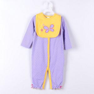 [엠케이] 나비 라인캐릭터 턱받이 우주복(0-12) 310184
