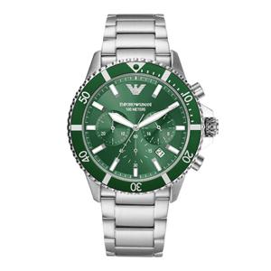 아르마니 AR11500 Diver 크로노그래프 남성 메탈시계