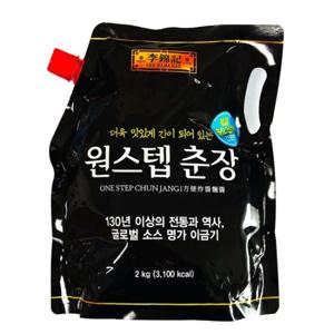[오뚜기]오뚜기 이금기 원스텝 춘장 2kg (스파우트팩) 4개