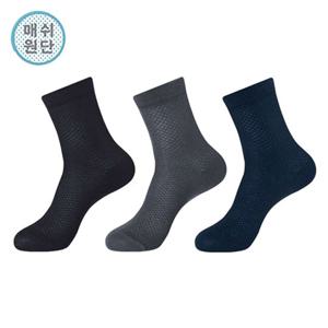 [BYC] 남성 중목 망사양말 10매입 세트 SMS6241
